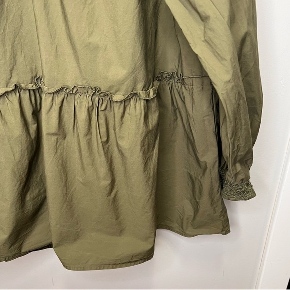 Mare Mare Anthropologie Boho Smocked Tunic Size 2x - Picture 5 of 13